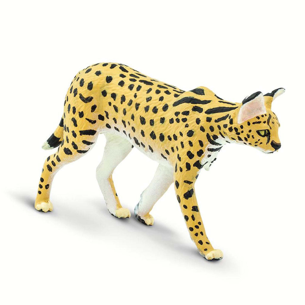 Serval Wild Safari Animal Figure Safari Ltd 100237 - Radar Toys