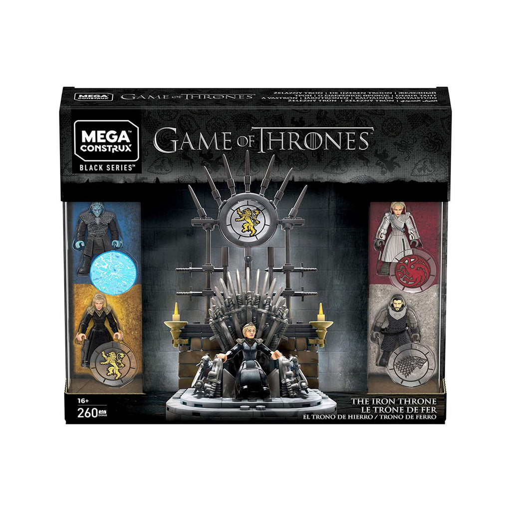 Mega Construx Game Of Thrones Black Series The Iron Throne Building Set