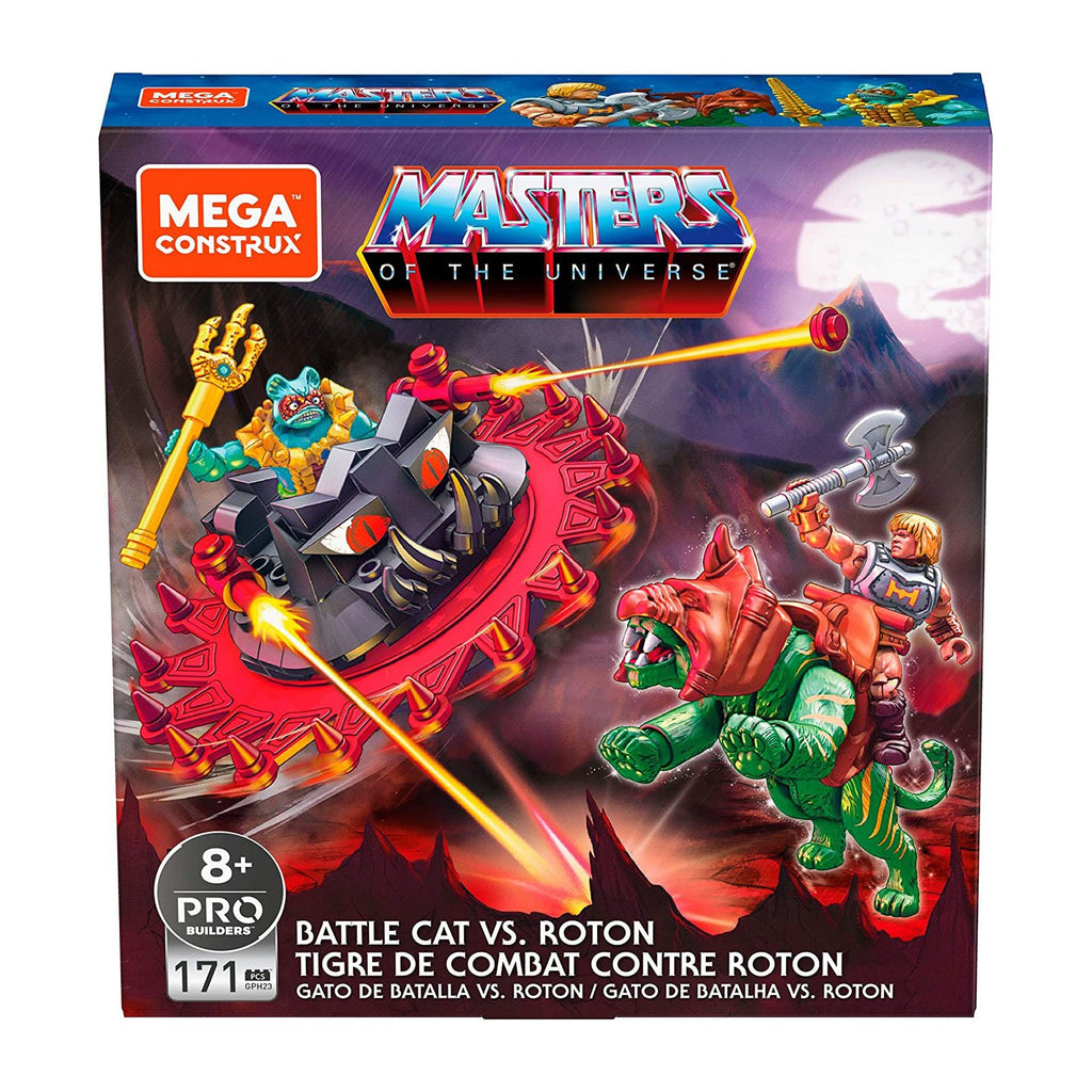 Mega Construx Masters Of The Universe Battle Cat Vs Roton Set