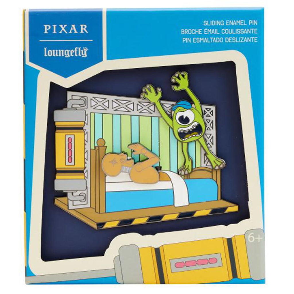 Loungefly Pixar Monsters University Scare Games 3 Inch Collector Box Pin - Radar Toys