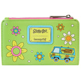 Loungefly Scooby Doo Psychedelic Monster Chase Glow In The Dark Flap Wallet - Radar Toys