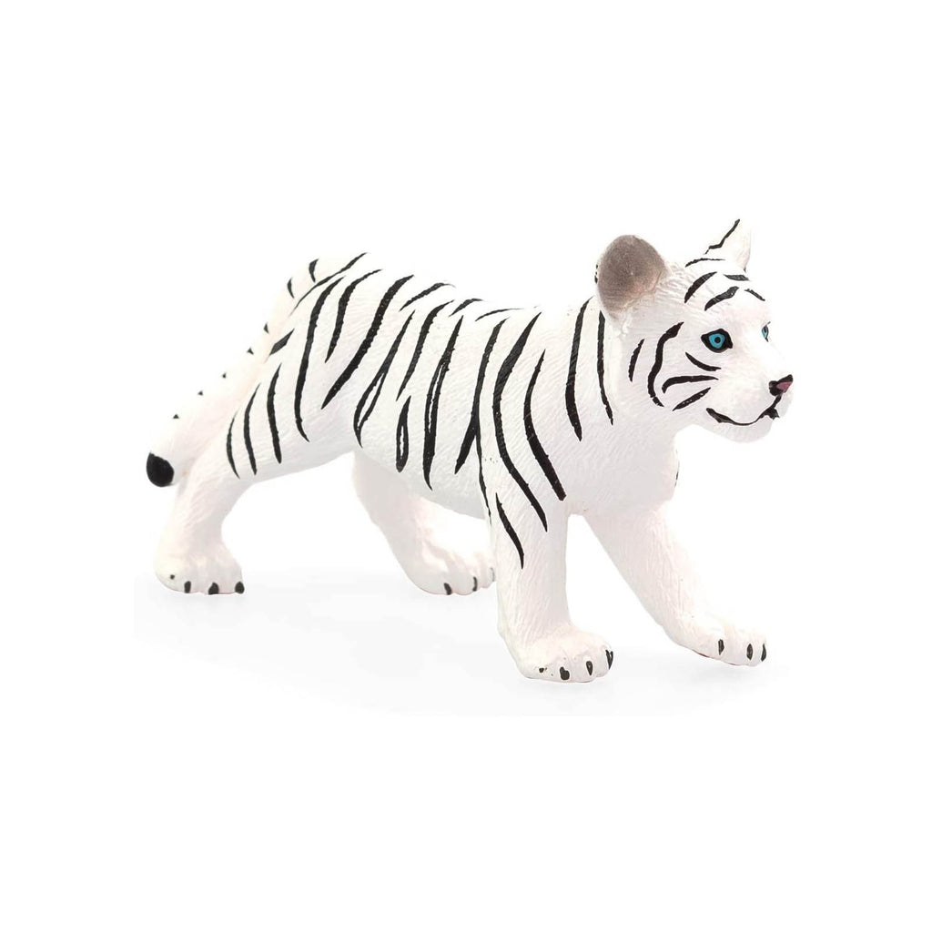 MOJO White Tiger Cub Standing Animal Figure 387014