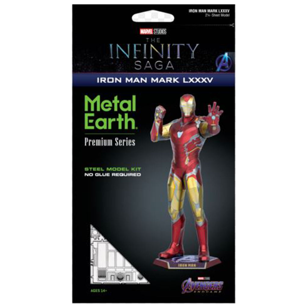 Metal Earth Iconx Marvel Infinity Saga Iron Man Steel Model Kit