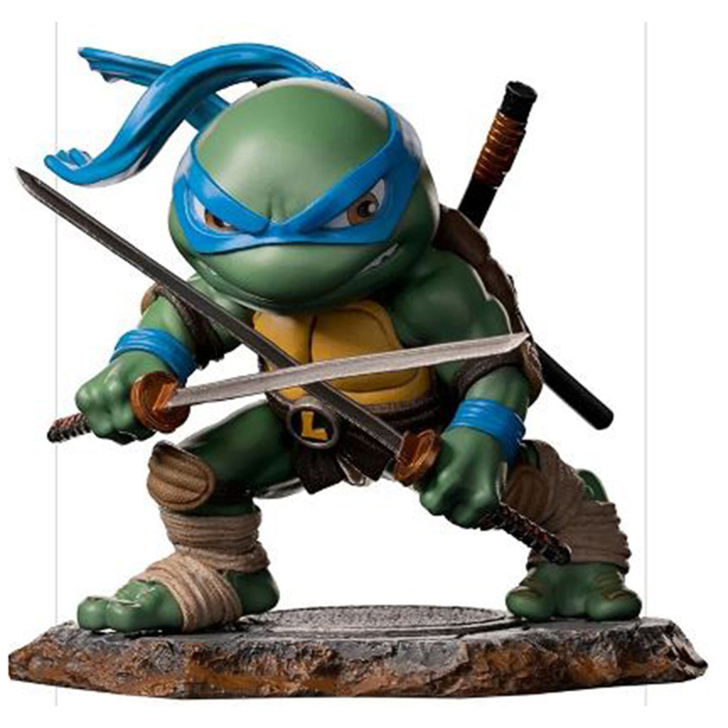 Iron Studios Teenage Mutant Ninja Turtles MiniCo Leonardo Figure - Radar Toys