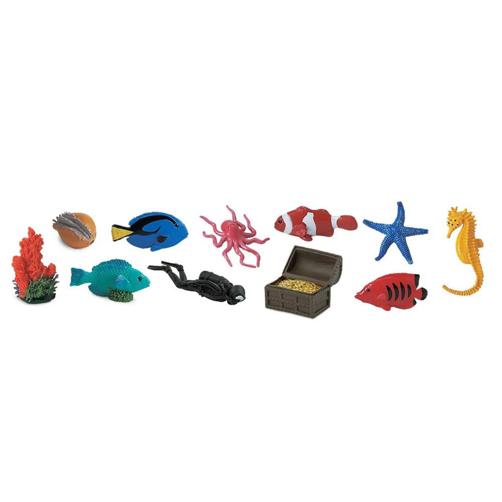 Coral Reef Toob Mini Figures Safari Ltd - Radar Toys
