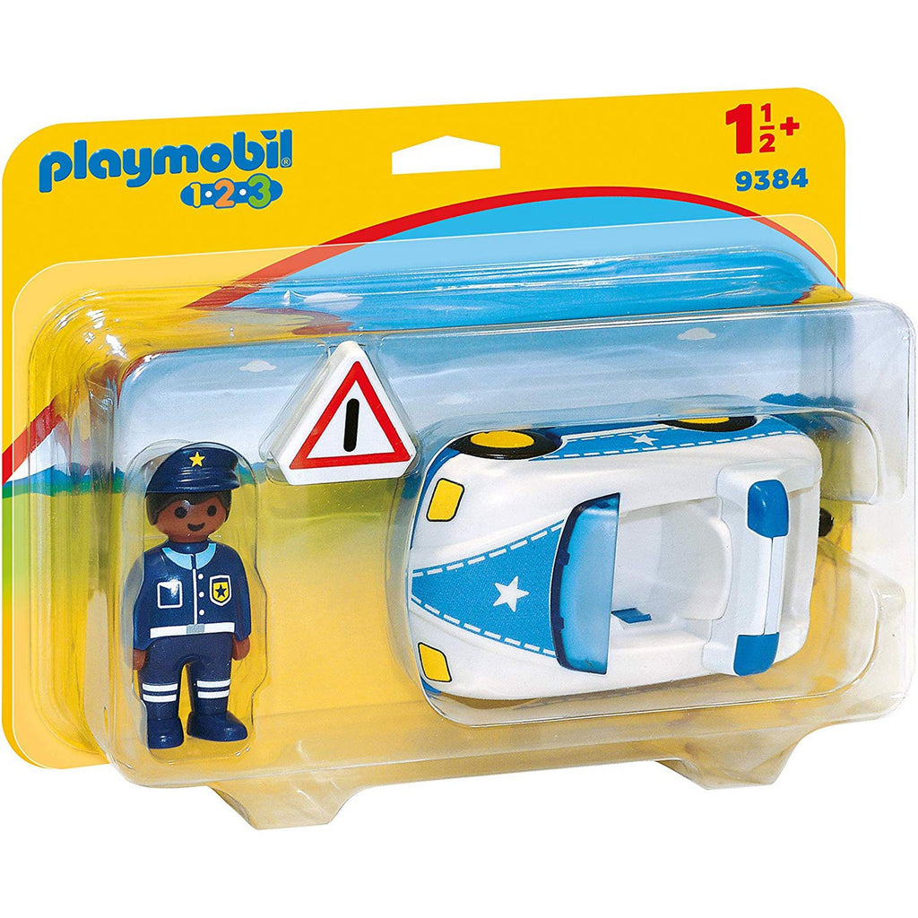 Playmobil 123 Police Car Building Set 9384
