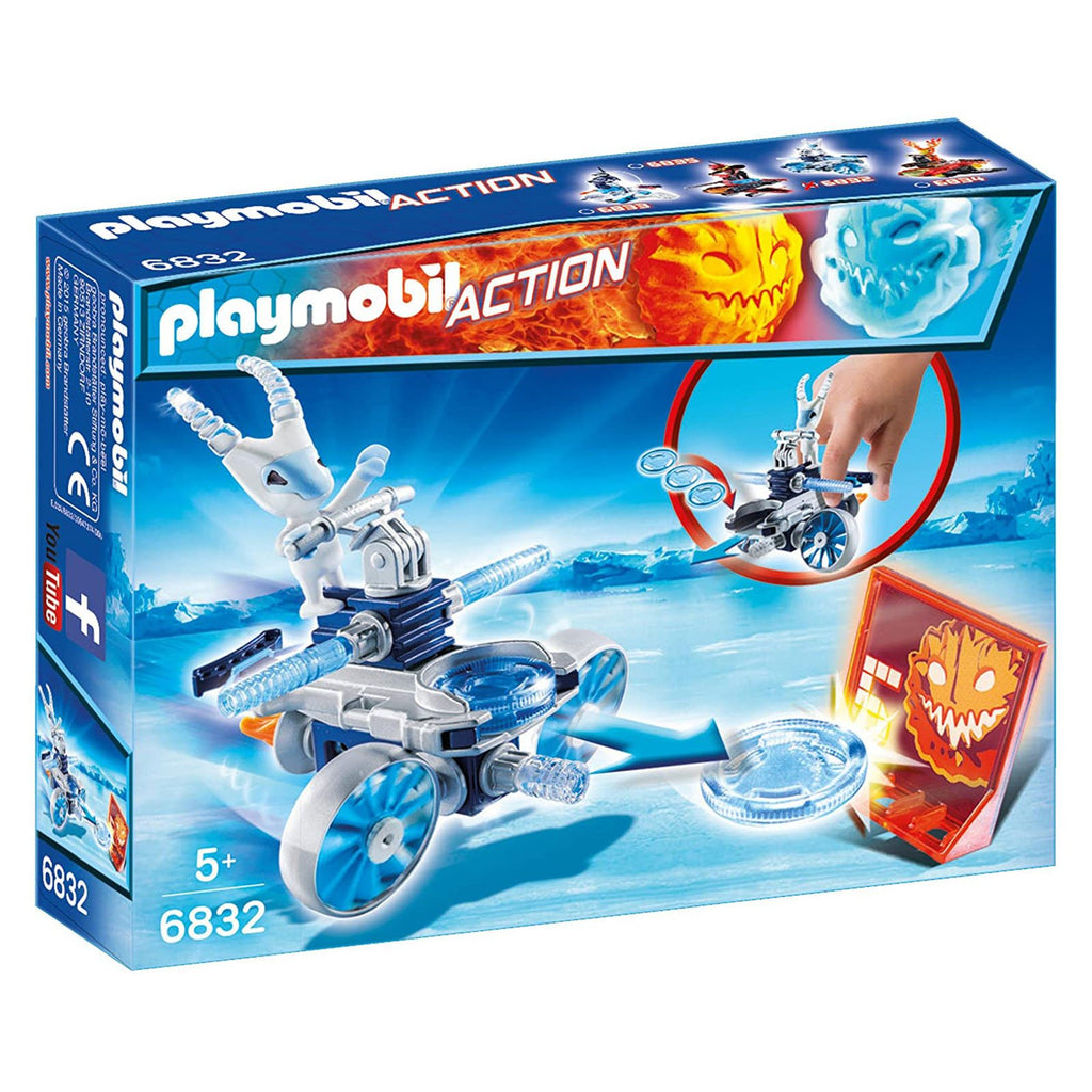 Playmobil Action Frosty With Disc Shooter Building Set 6832