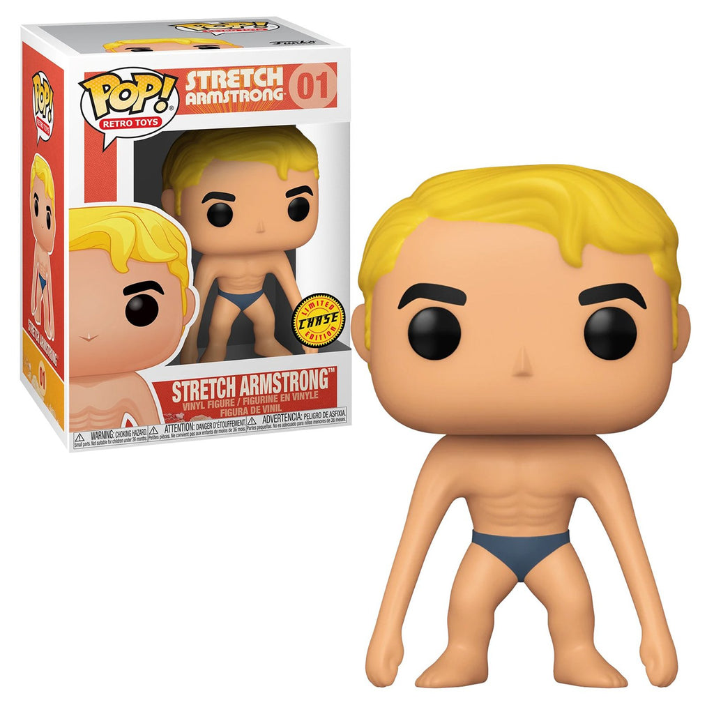 Funko Retro Toys POP Stretch Armstrong Vinyl Figure CHASE VERSION - Radar Toys