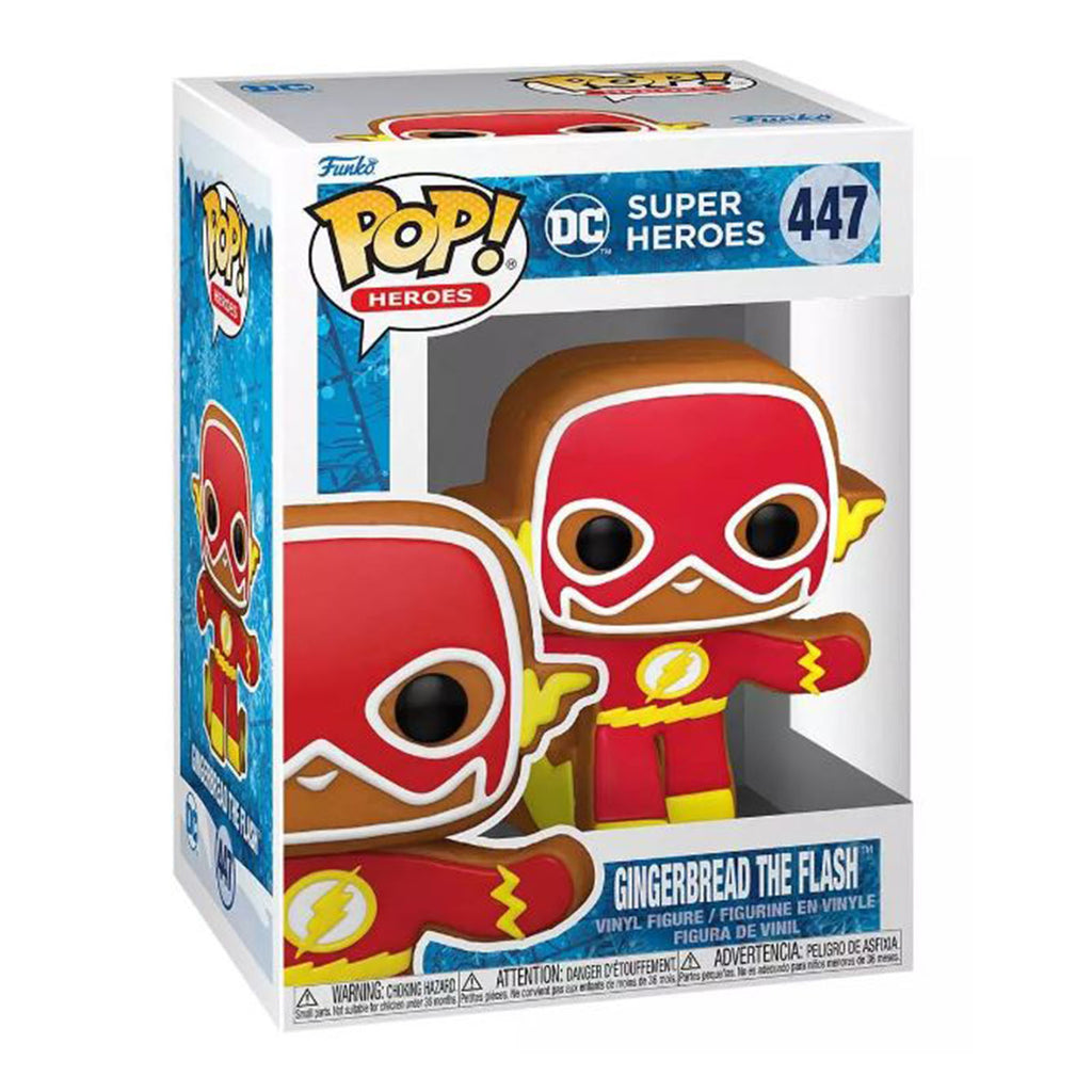 Funko DC Heroes POP Gingerbread The Flash Vinyl Figure - Radar Toys