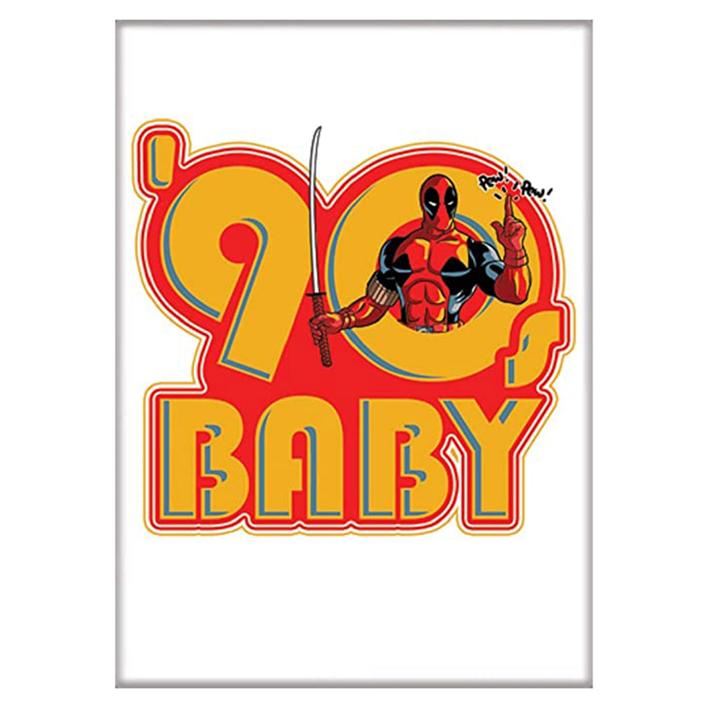 Ata-Boy Marvel Deadpool 90's Baby Magnet