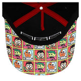 Bioworld DC Teen Titans All Over Print Youth Snapback Hat - Radar Toys