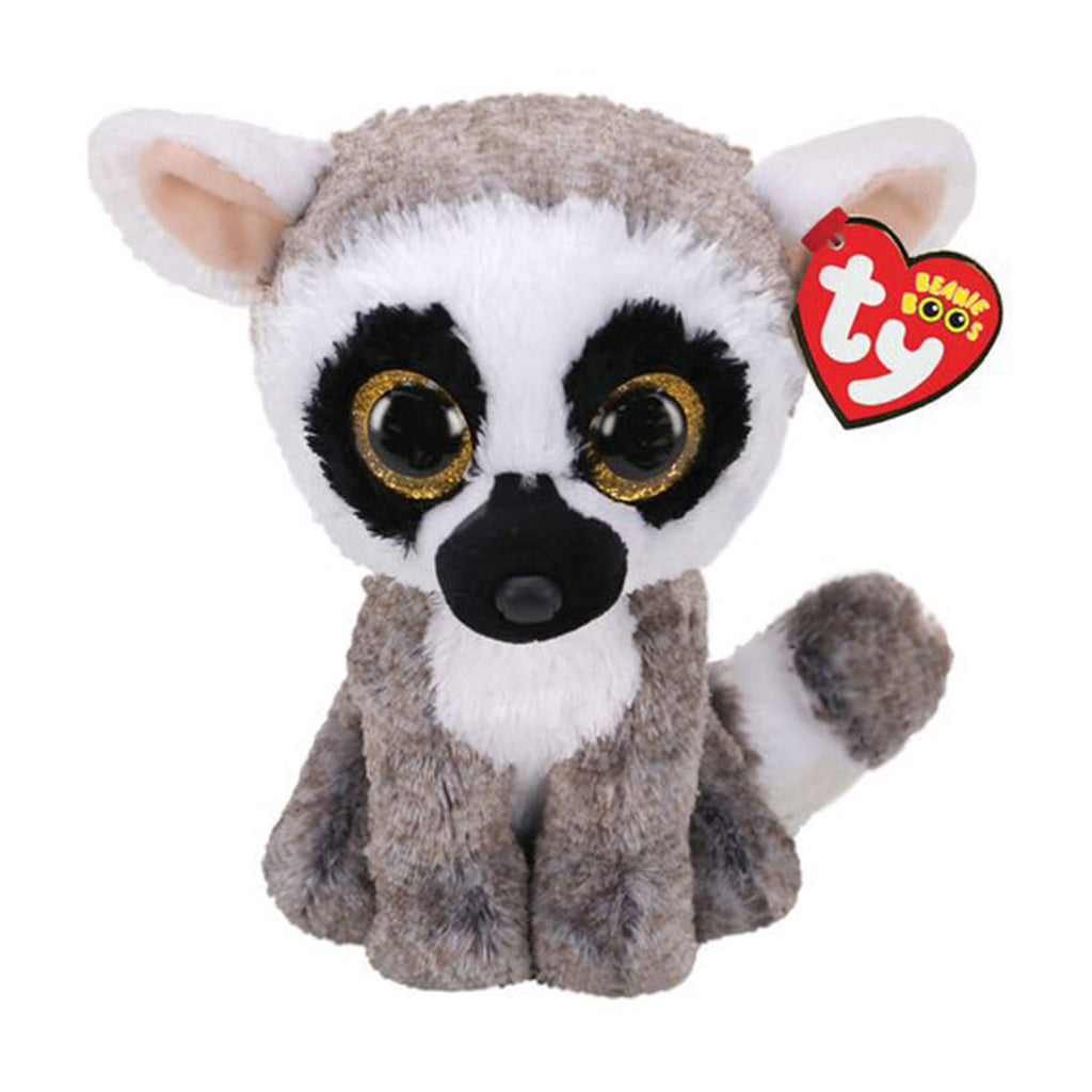 Ty Linus Lemur 6 Inch Plush Figure