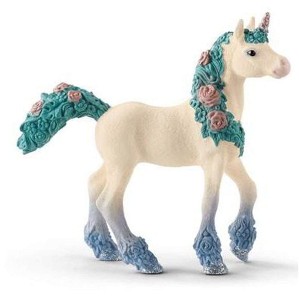Schleich Bayala Flower Unicorn Foal Fantasy Figure 70591 - Radar Toys
