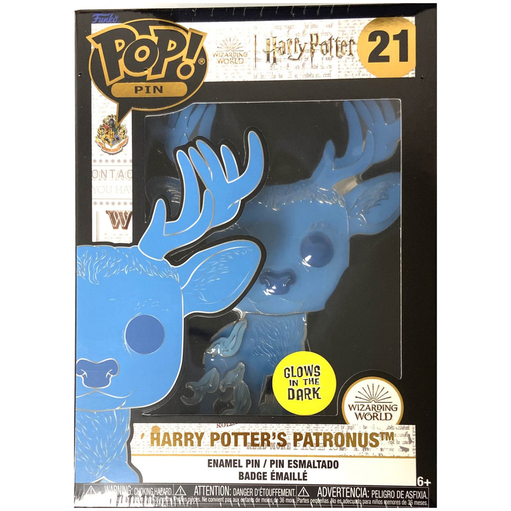Funko Harry Potter POP Harry Potter's Patronus Pin - Radar Toys