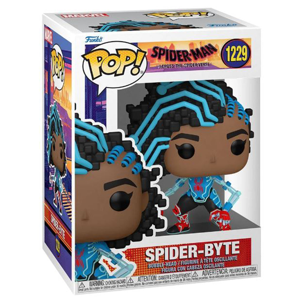 Funko Spider-Man Across Spider-Verse POP Spider-Byte Vinyl Figure - Radar Toys
