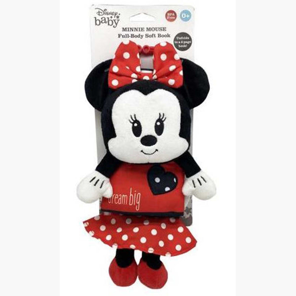 Disney Backpack and Plush Set - Minnie Mouse - Red