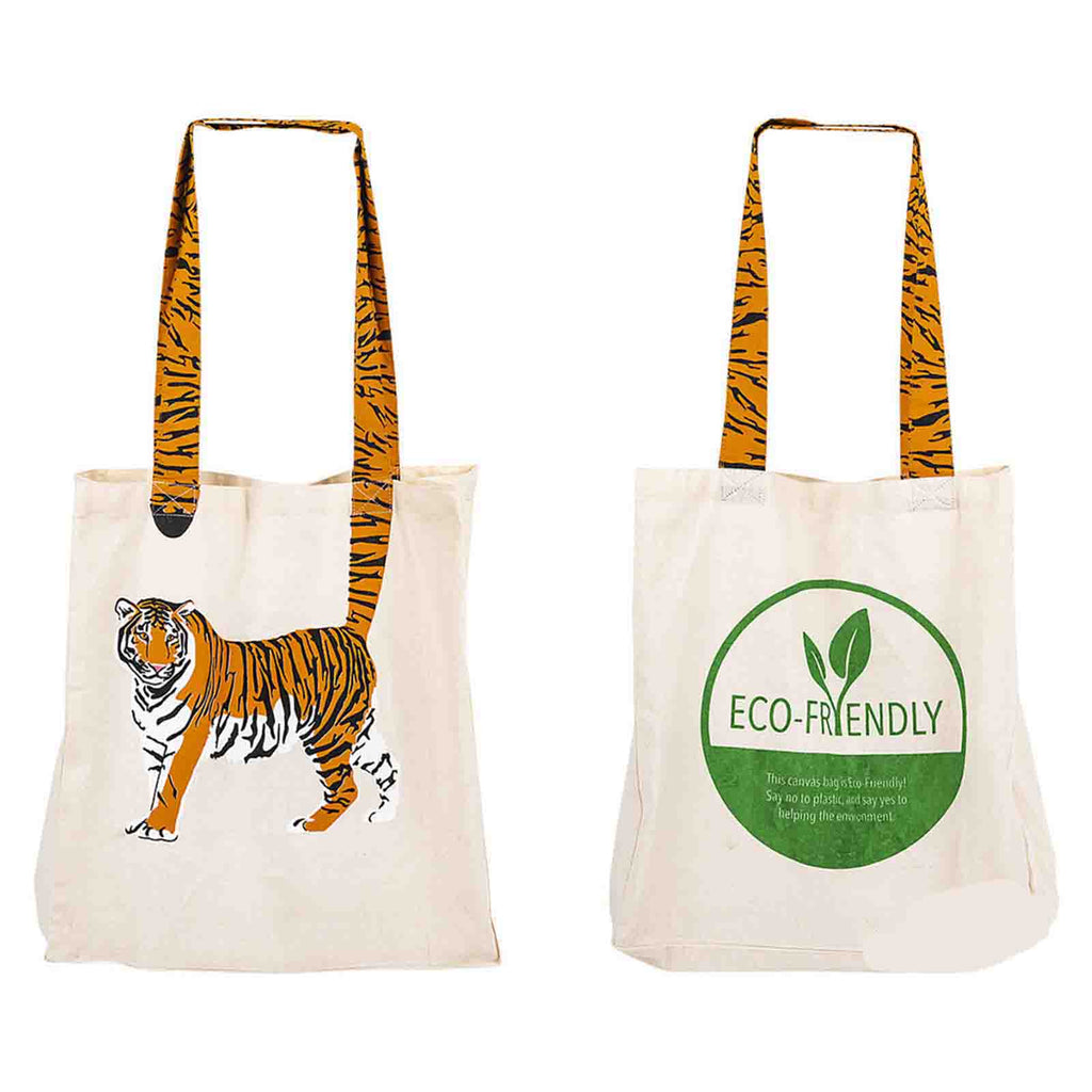 Tiger Tail Eco-Friendly Canvas 16 Inch Bag