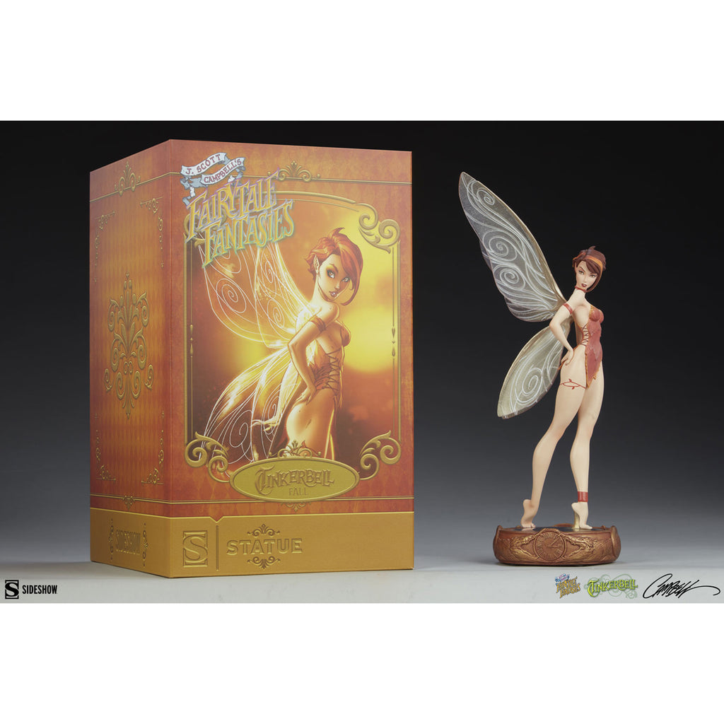 Sideshow Fairytale Fantasies Campell's Tinkerbell Fall Statue