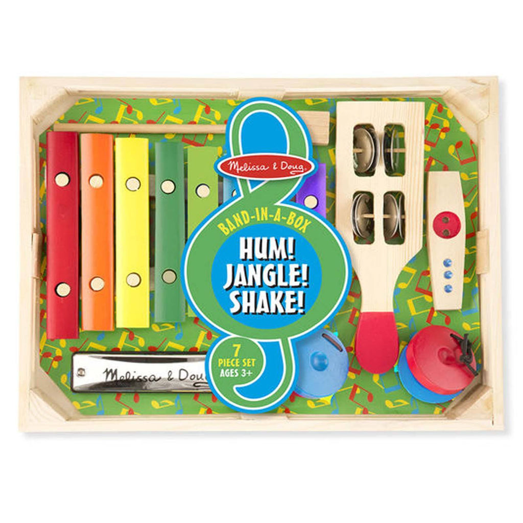 Melissa And Doug Band In A Box 7 Piece Set