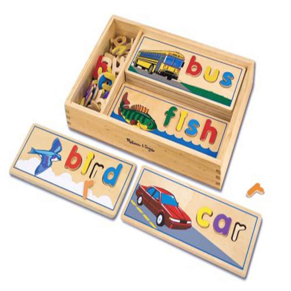 Melissa And Doug Classic Toy Wooden See And Spell