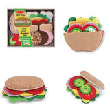 Melissa And Doug Felt Food Sandwich Set - Radar Toys