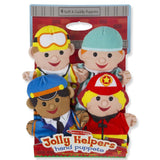 Melissa And Doug Jolly Helpers Hand Puppets - Radar Toys