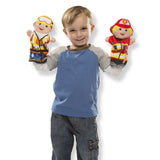 Melissa And Doug Jolly Helpers Hand Puppets - Radar Toys
