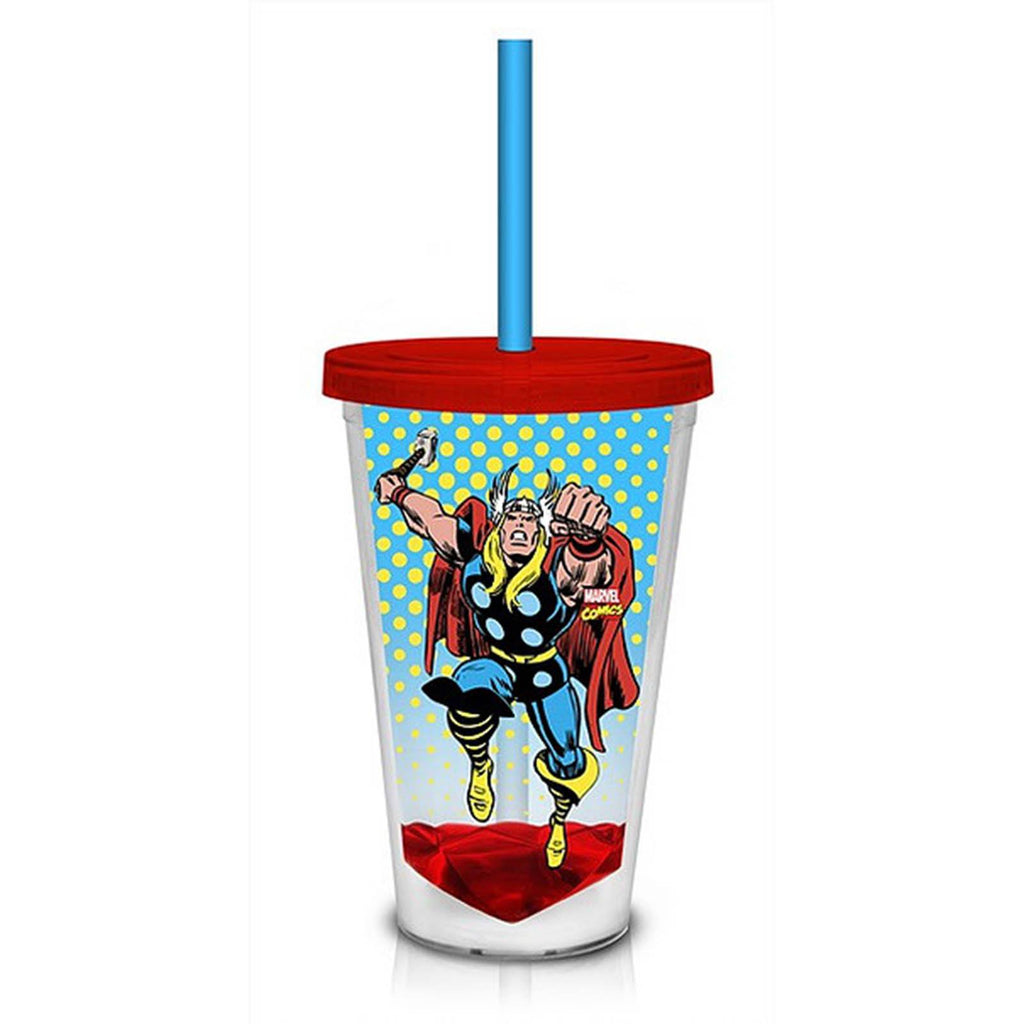 Marvel Retro Thor 18 oz. Carnival Travel Cup