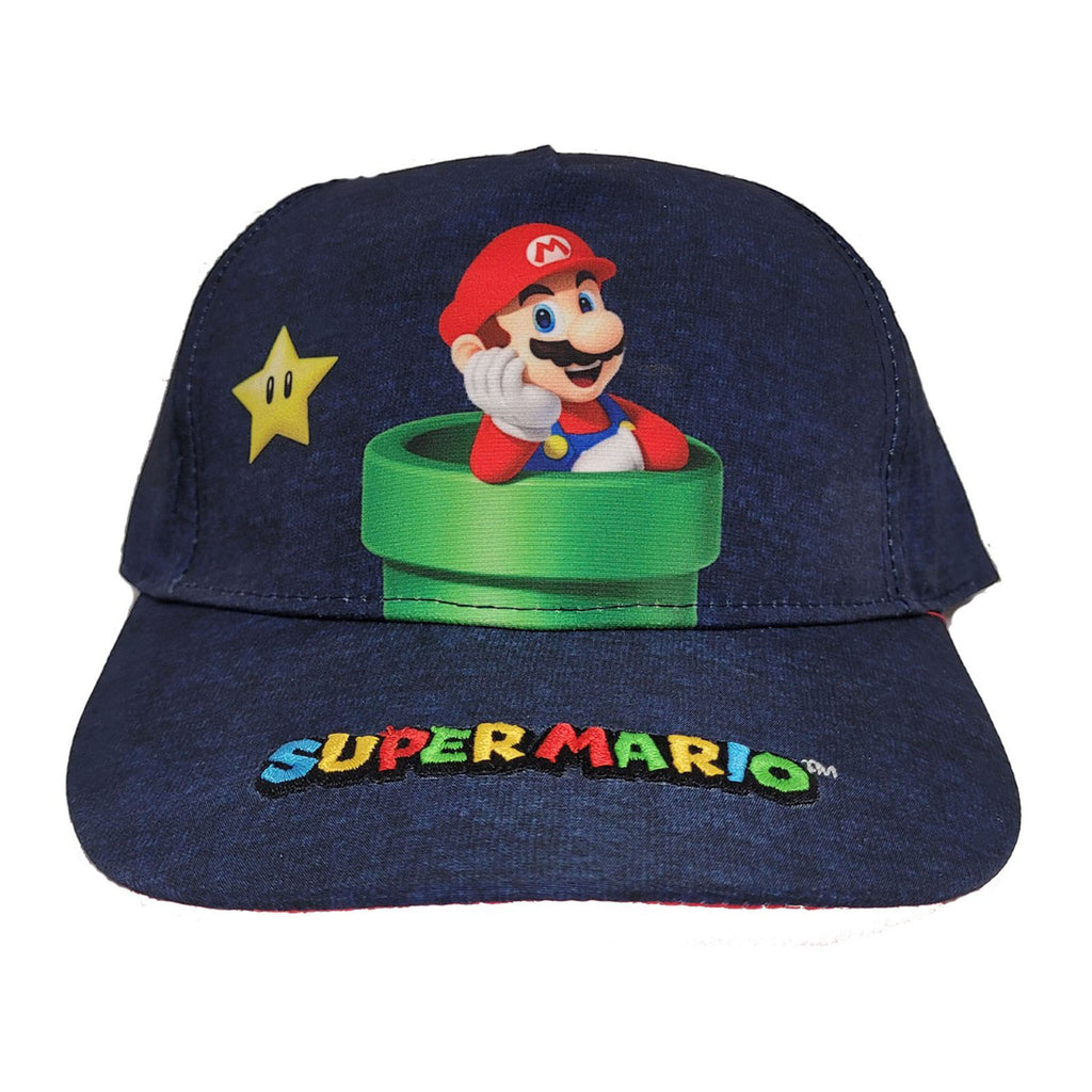 Super Mario Pipe Pose Velcro Hat - Radar Toys