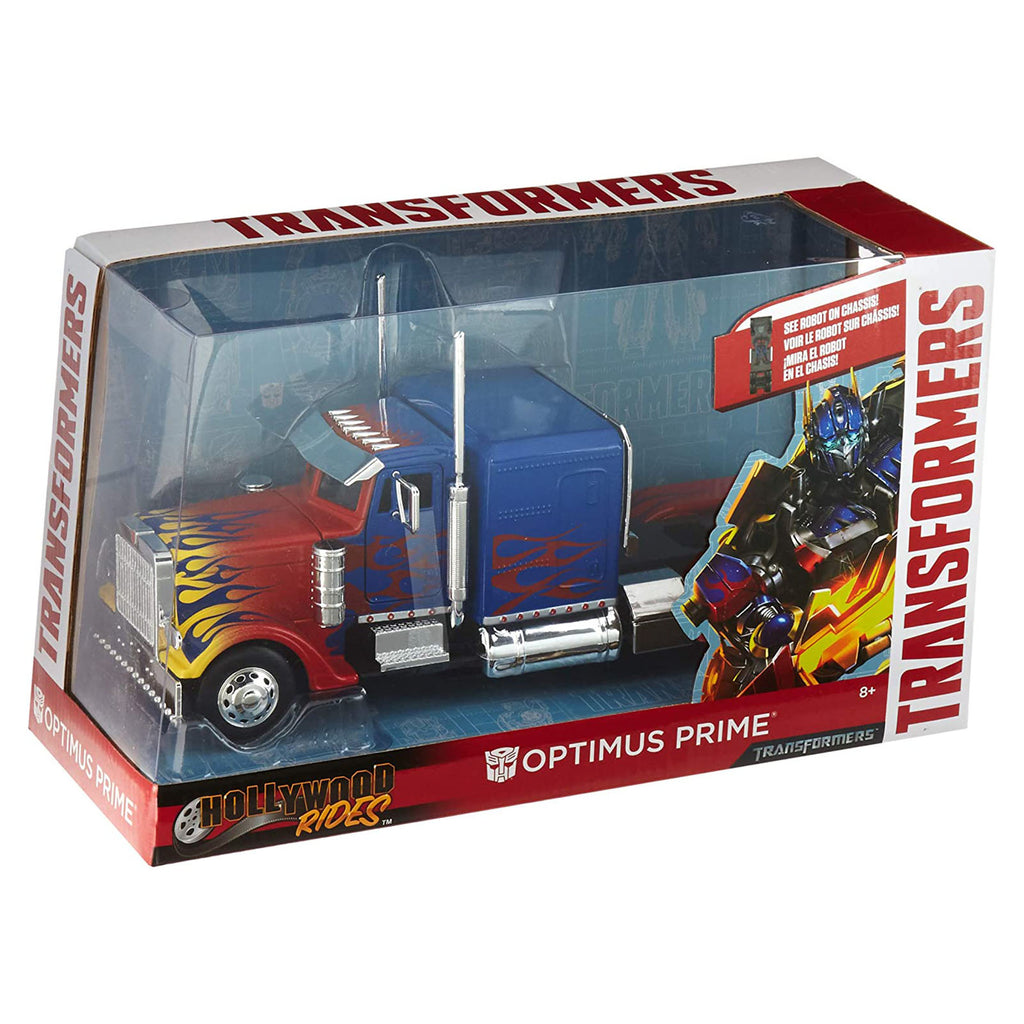 Jada Toys Transformers Optimus Prime Die Cast 24th Scale Set - Radar Toys