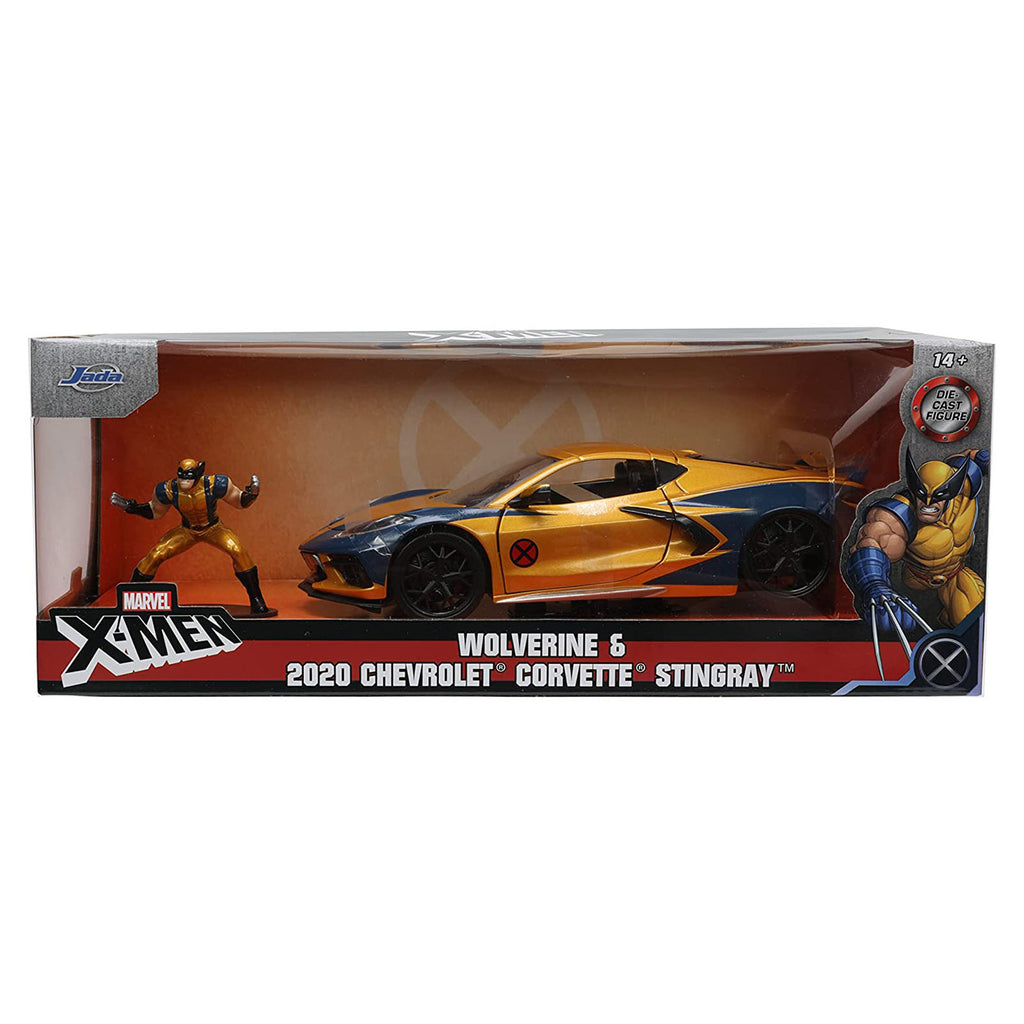 Jada Toys X-Men Wolverine 2020 Chevrolet Die Cast 24th Scale Set