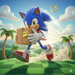 Sonic Action Figures With Free Domestic Shipping? Is This Real?!