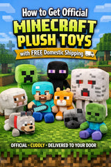How to Get Official Minecraft Plush Toys with FREE Domestic Shipping