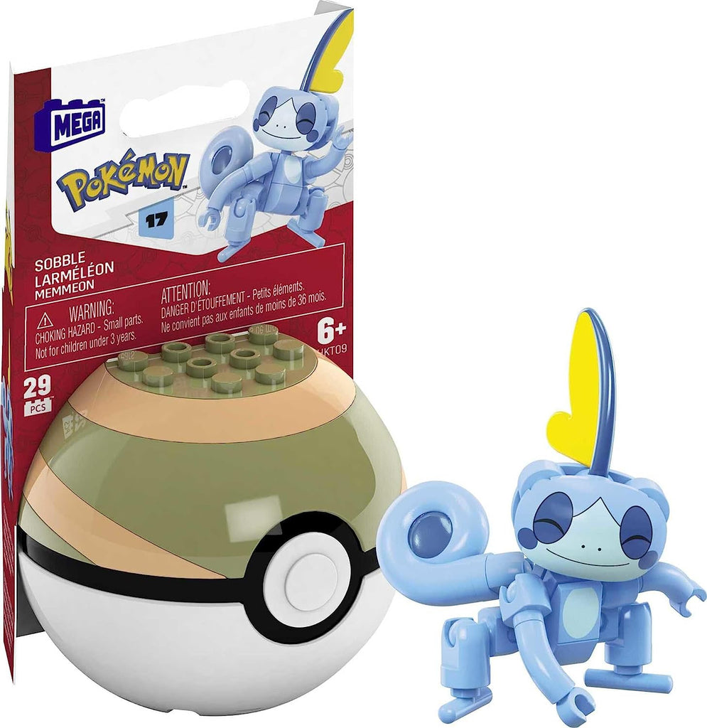 Mega Construx Pokemon Sobble Nest Ball Building Set