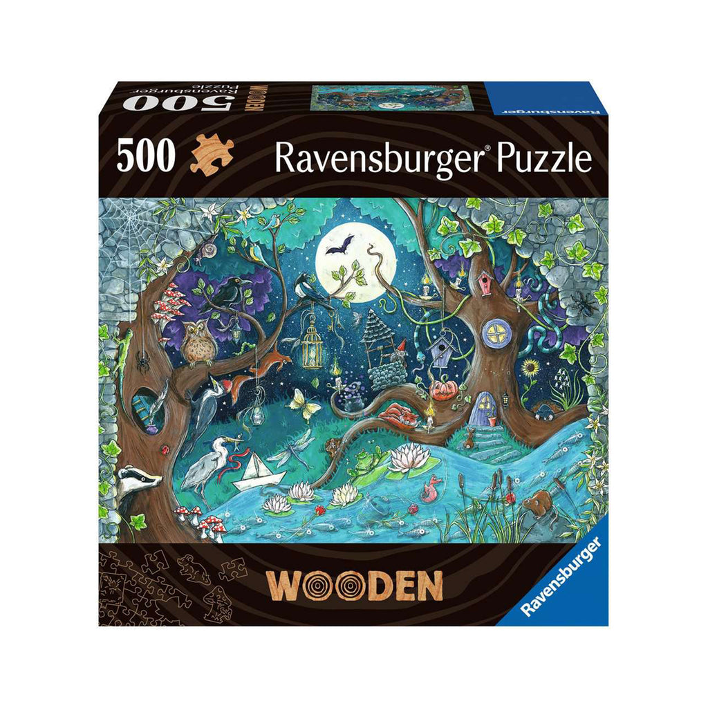 Ravensburger Fantasy Forest 500 Piece Wooden Jigsaw Puzzle