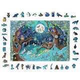 Ravensburger Fantasy Forest 500 Piece Wooden Jigsaw Puzzle - Radar Toys