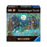 Ravensburger Fantasy Forest 500 Piece Wooden Jigsaw Puzzle - Radar Toys