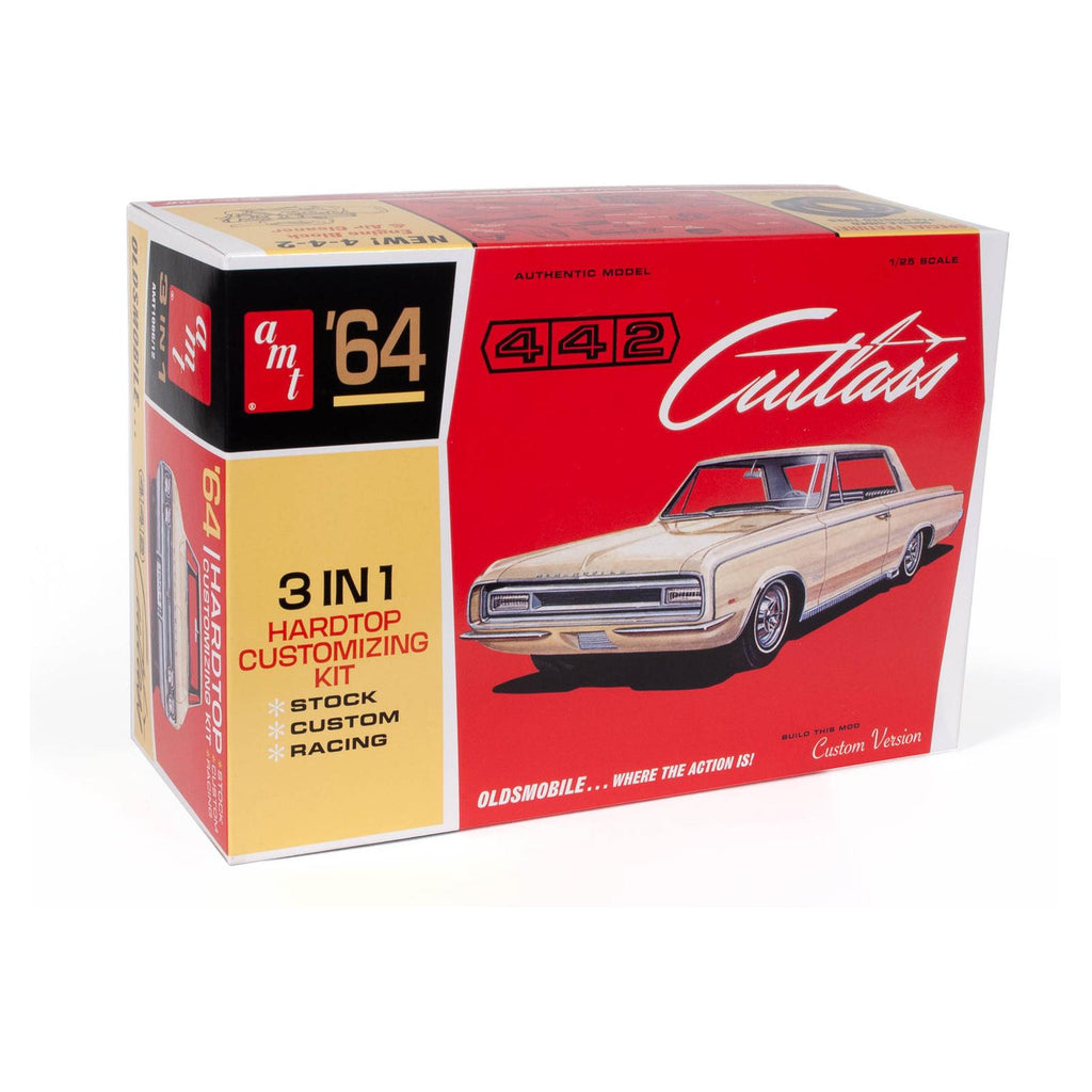 1964 Oldsmobile Cutlass 442 Hardtop 1/25 Scale Plastic Vehicle Model Kit