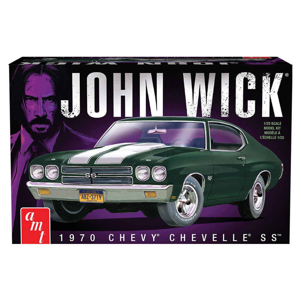 1970 Chevy Chevelle John Wick 1/25 Model Kit