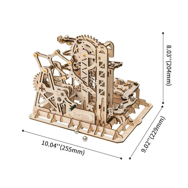 Robotime Rokr Marble Run Marble Climber Wooden Model Kit Radar Toys