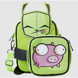 Loungefly NIckelodeon Invader Zim Gir Cosplay Crossbuddies Bag Purse - Radar Toys
