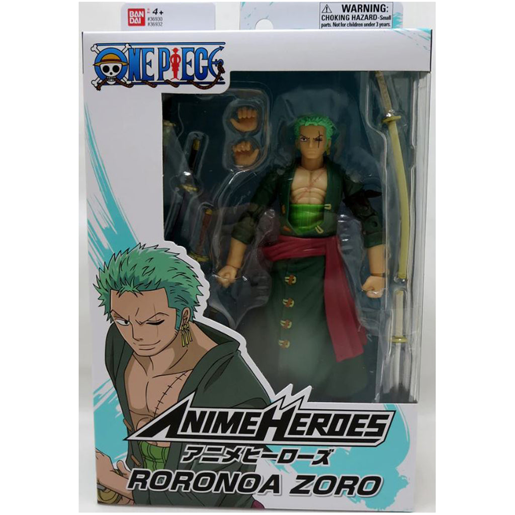 Anime Heroes One Piece Roronoa Zoro Action Figure - Radar Toys