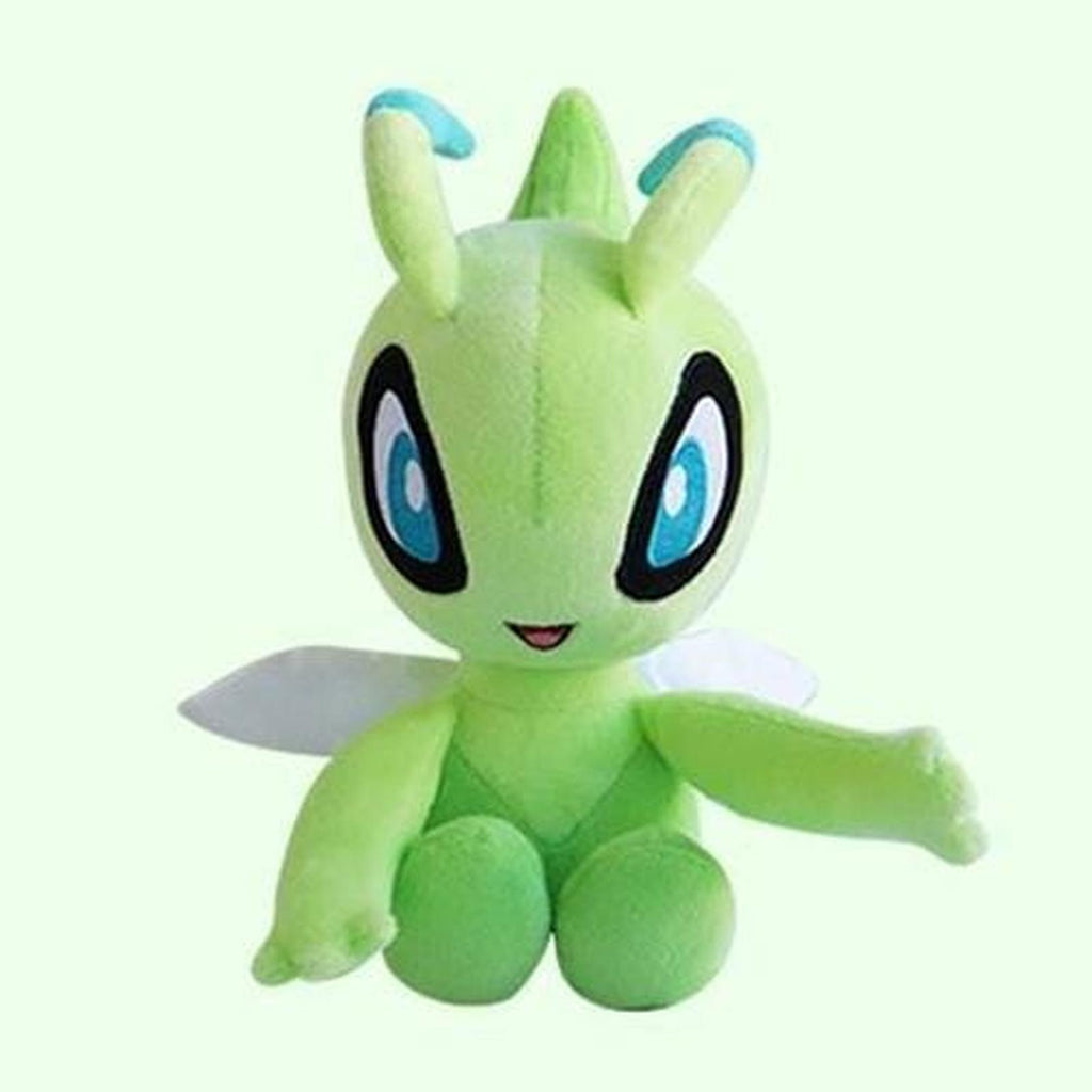 3RD Round Pokemon Celebi 9 Inch Plush Figure