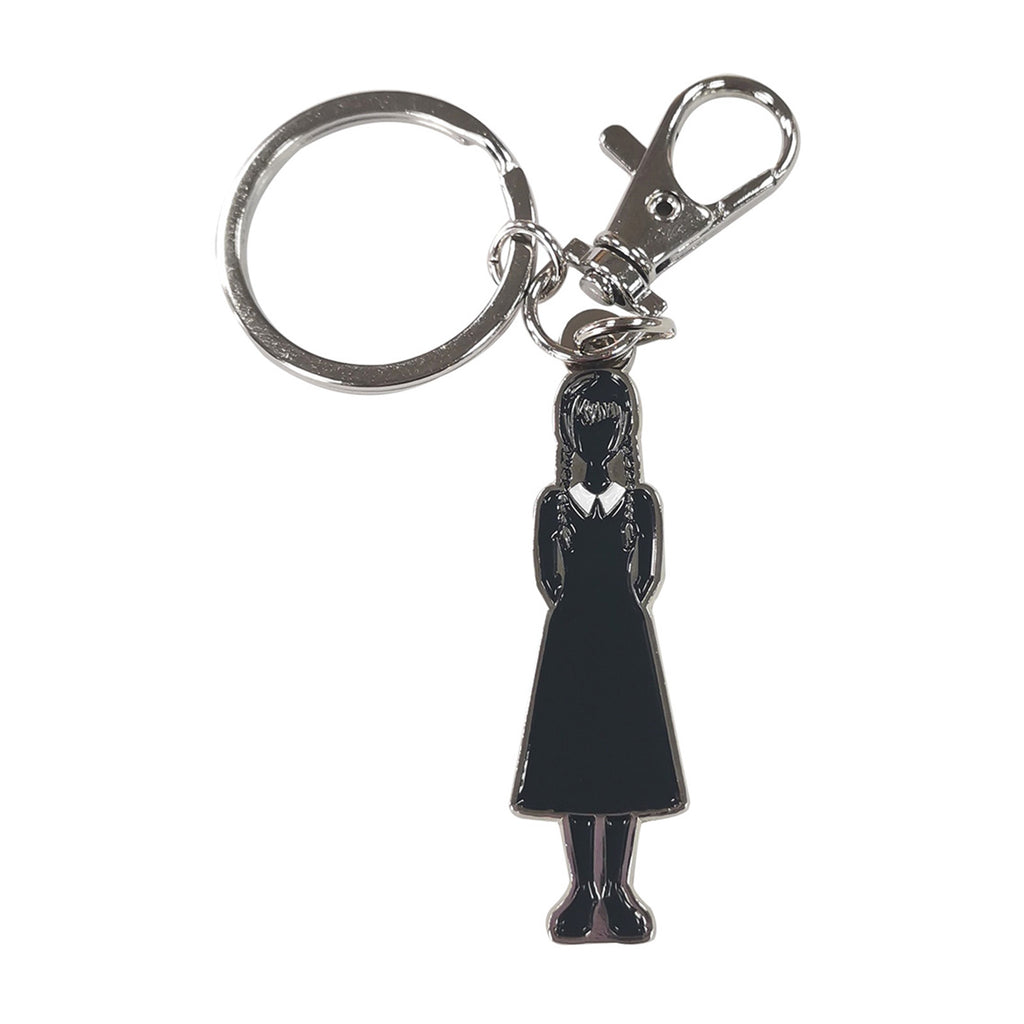 Wednesday Silhouette 2 Inch Keychain