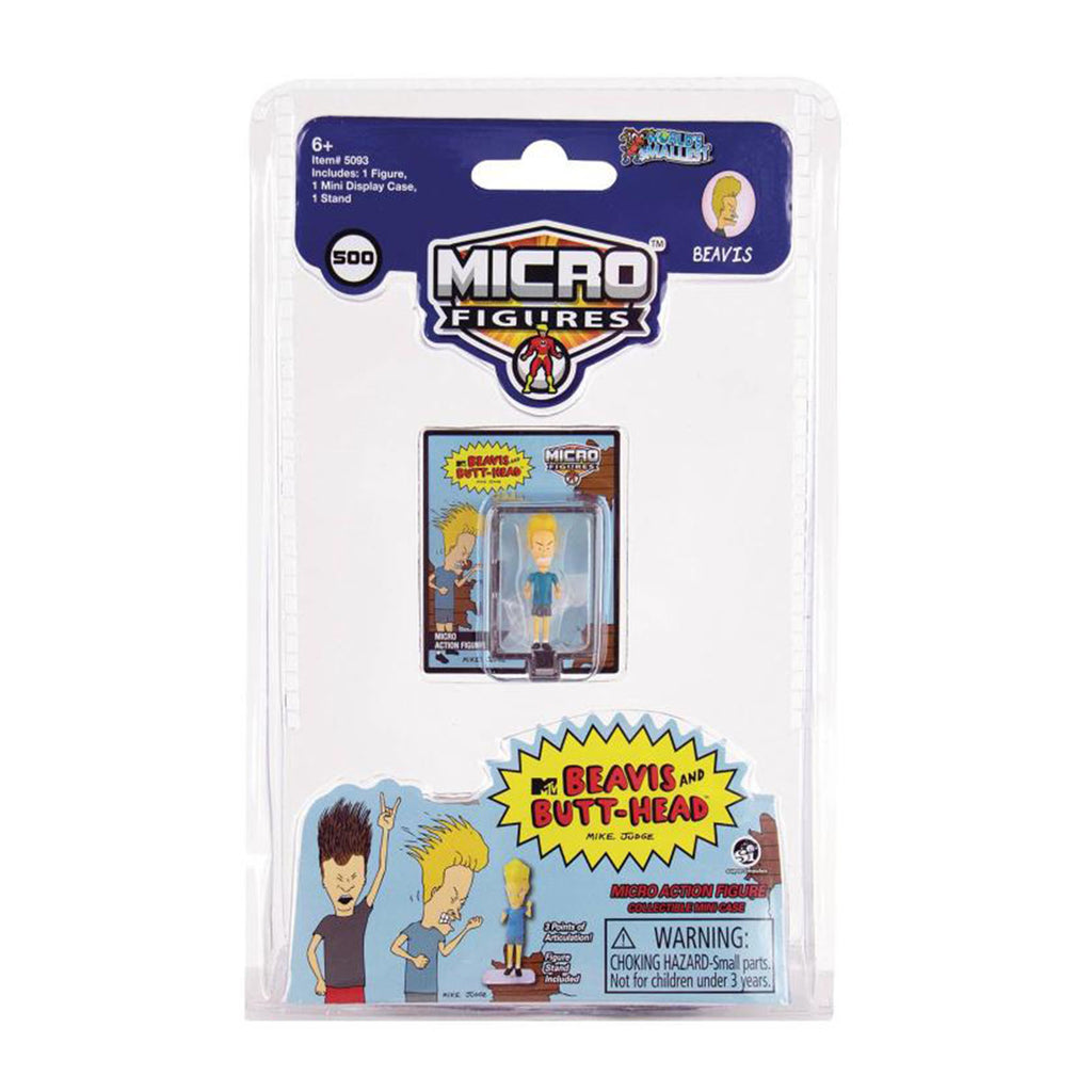 Super Impulse Beavis And Butthead World's Smallest Beavis Micro Figure - Radar Toys