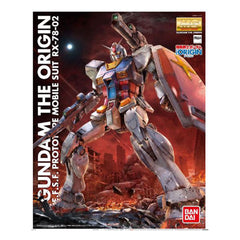 Bandai Gundam The Origin MG RX-78-02 1:100 Scale Model Kit - Radar Toys