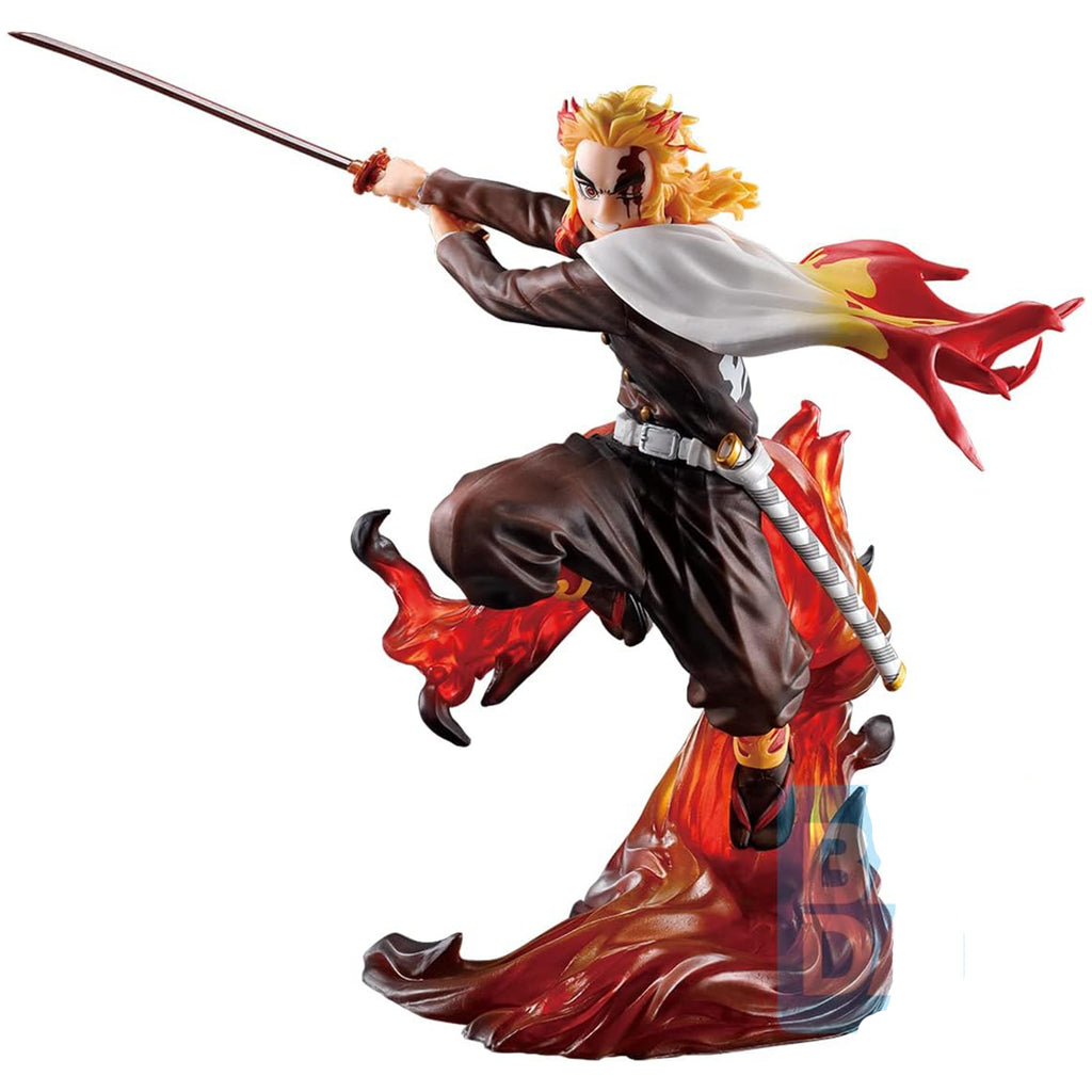 Bandai Demon Slayer Kyojuro Rengoku Shake The Sword Burn Your Heart Figure