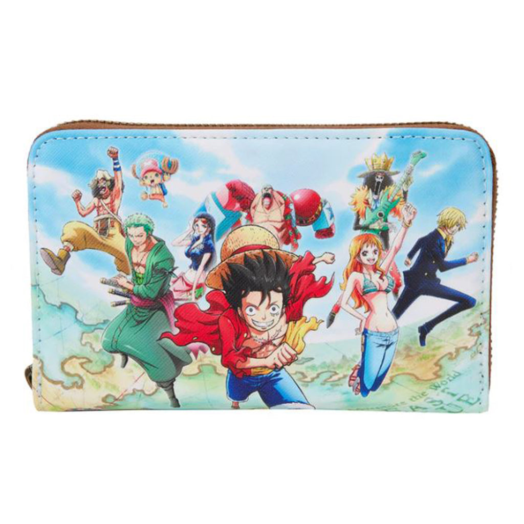 Loungefly Toei One Piece Luffy Gang Zip Around Wallet