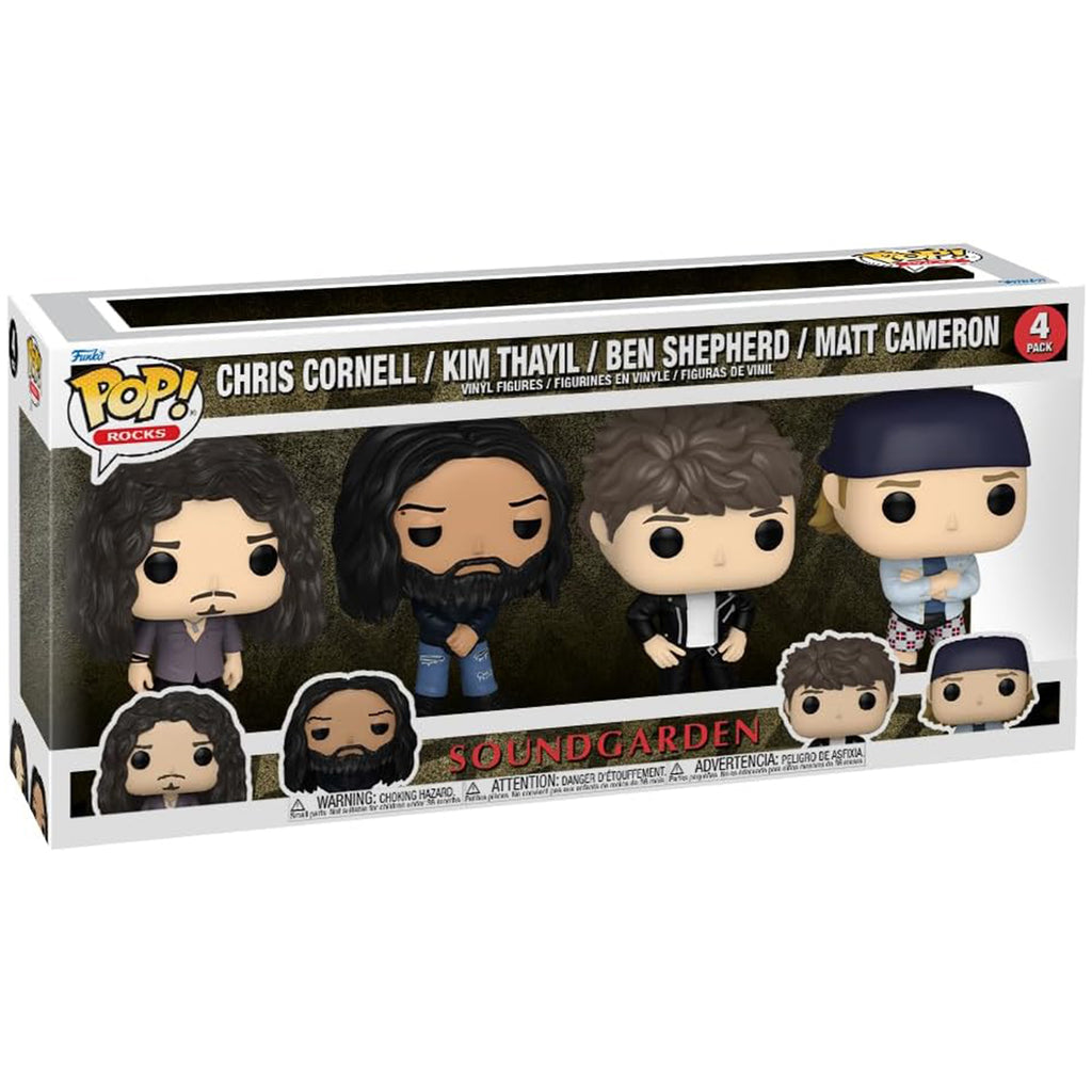 Funko Rocks POP Soundgarden 4 Figure Set