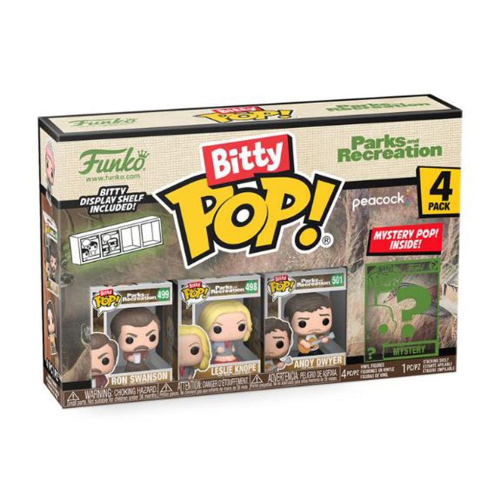 Funko Parks And Recreation Bitty POP Ron Swanson Vinyl Figure Set - Radar Toys